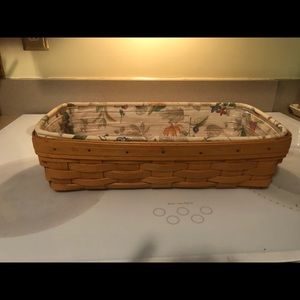 Longaberger bread basket